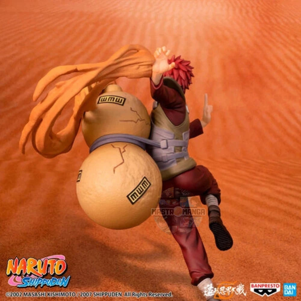 Gaara del deserto Naruto Shippuden Figure Colosseum Sculpted Ninja World War