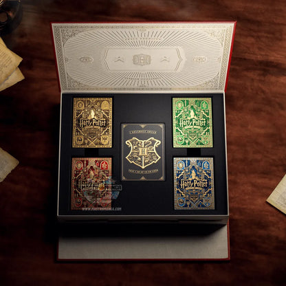 Harry Potter Playing Cards Box Set (4 Decks)