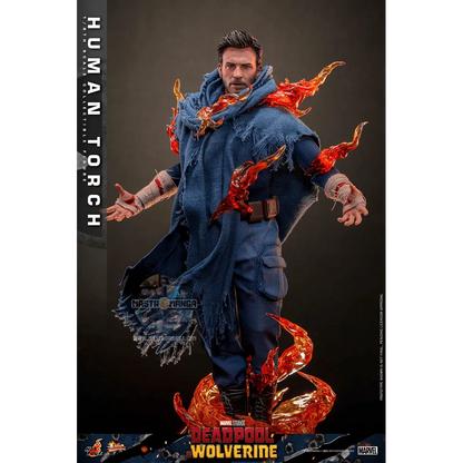 Human Torch Deadpool & Wolverine Movie Masterpiece