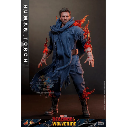 Human Torch Deadpool & Wolverine Movie Masterpiece