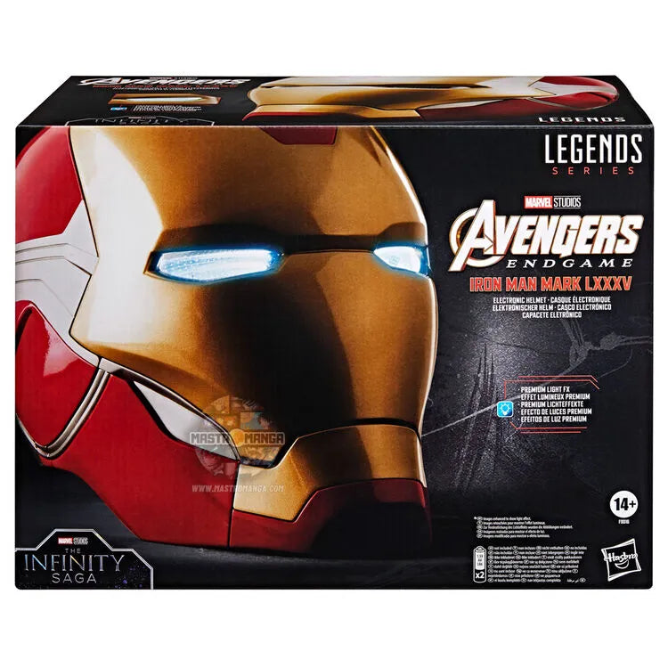 Iron Man Mark LXXXV Electronic Power Helmet Avengers Endgame Marvel Legends