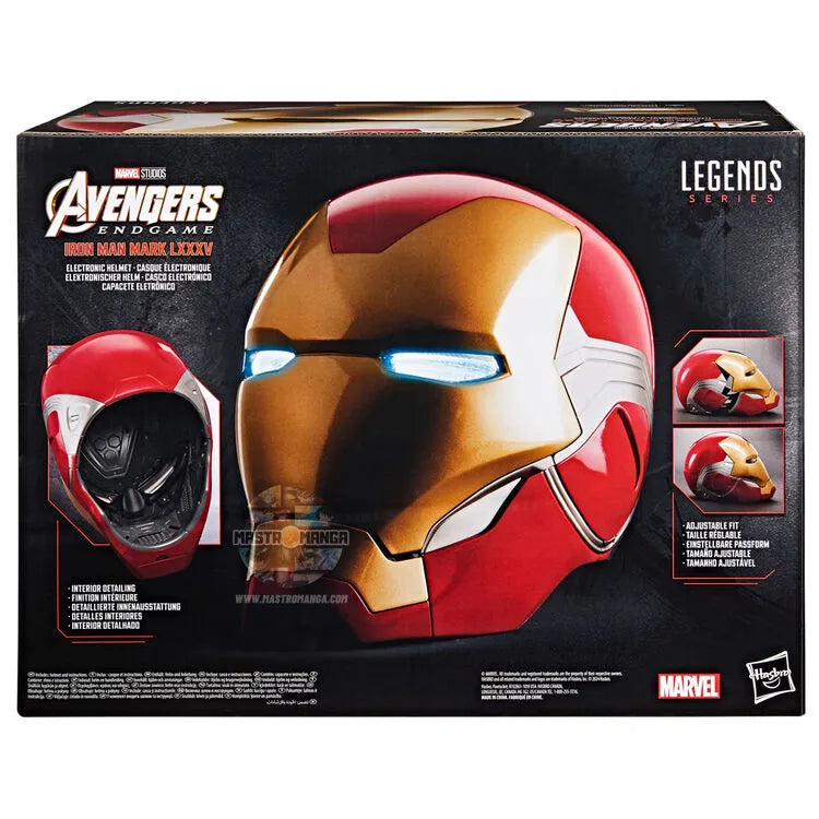 Iron Man Mark LXXXV Electronic Power Helmet Avengers Endgame Marvel Legends