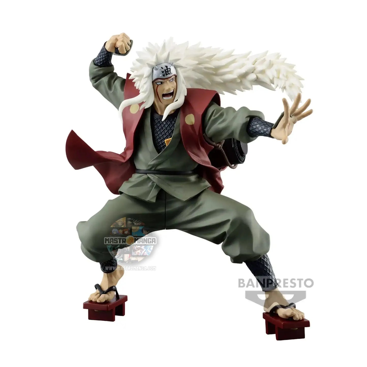 Jiraiya Naruto Shippuden Figure Colosseum Sculpted Ninja World War