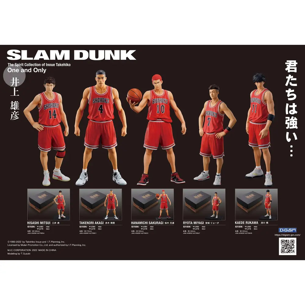 Kaede Rukawa Slam Dunk One and Only "The Spirit Collection of Inoue Takehiko"