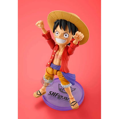 Luffy World Collectable Figure x S.H.Figuarts Tamashii Web Shop Ver. One Piece