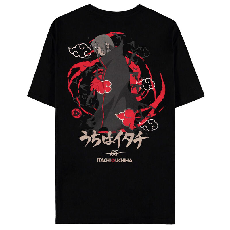 Maglietta nera Itachi Uchiha Naruto Shippuden