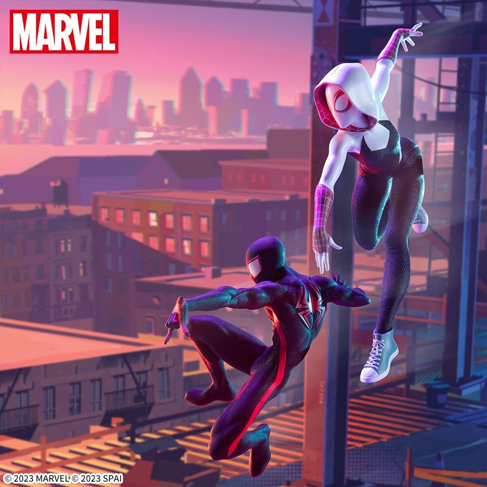 Spider-Man Miles Morales Spider-Man Across The Spider-Verse Luminasta