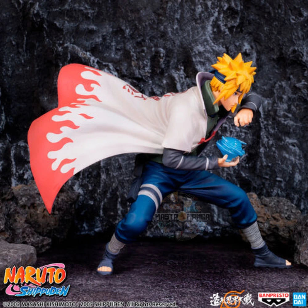 Minato Namikaze Naruto Shippuden Figure Colosseum Sculpted Ninja World War