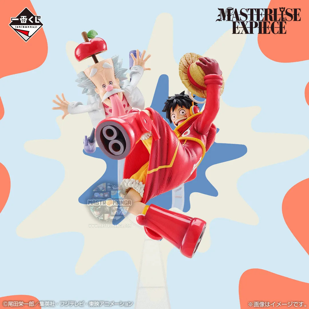 Monkey D. Luffy & Dr. Vegapunk Last One One Piece Future Island Egghead Ichiban Kuji MASTERLISE EXPIECE