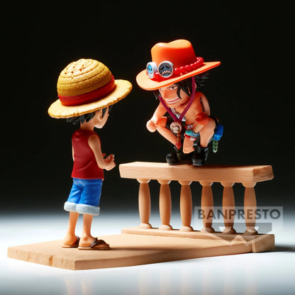 Monkey D. Luffy & Portgas D. Ace One Piece WCF Log Stories