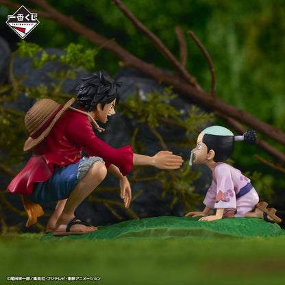 Luffy & Momonosuke Revible Moment One Piece "New Dawn" Ichiban Kuji