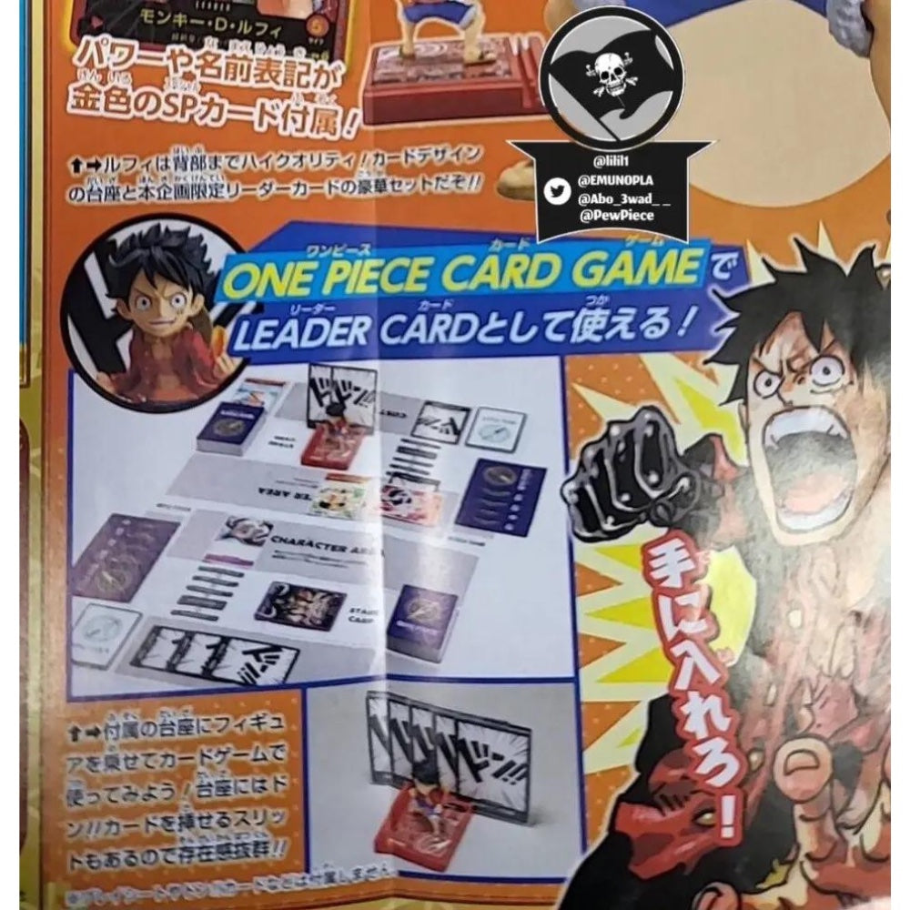 Monkey D. Luffy One Piece Card Game WCF LECAFIG Promo Card