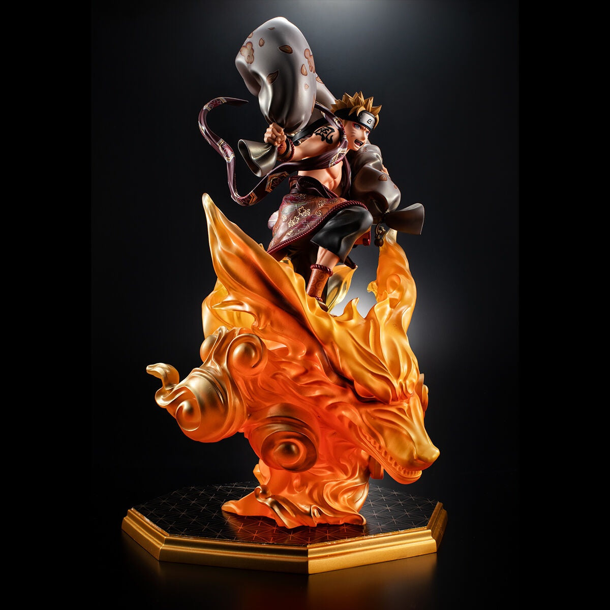 Naruto Uzumaki Fujin &amp; Sasuke Uchiha Raijin Set Naruto Shippuden Precious GEM