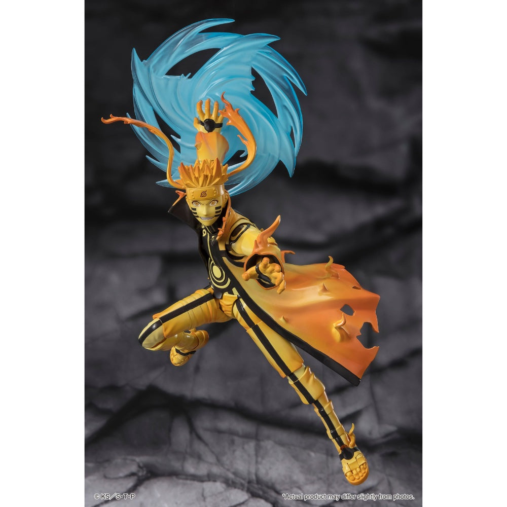 Naruto Uzumaki Kurama Link Mode Force courageuse qui lie Naruto Shippuden SHFiguarts