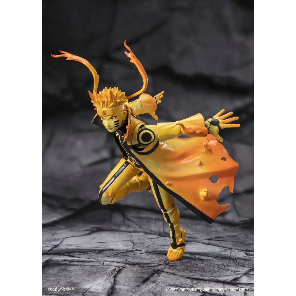 Naruto Uzumaki Kurama Link Mode Courageous Strenght That Binds Naruto Shippuden S.H.Figuarts