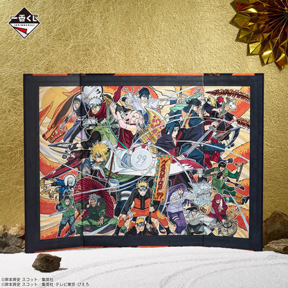 Visual Board Illustration drawn by Masashi Kishimoto NARUTOP99 Gorgeous Shinobi Emaki Ichiban Kuji