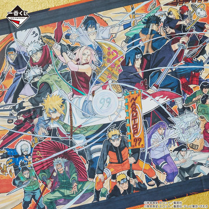 Visual Board Illustration drawn by Masashi Kishimoto NARUTOP99 Gorgeous Shinobi Emaki Ichiban Kuji