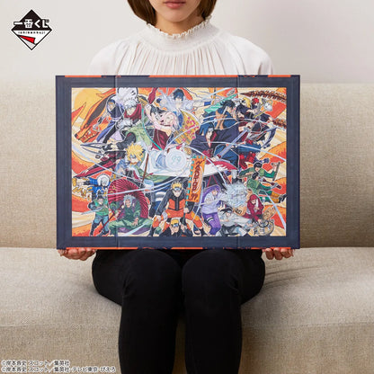 Visual Board Illustration drawn by Masashi Kishimoto NARUTOP99 Gorgeous Shinobi Emaki Ichiban Kuji