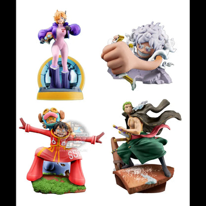 One Piece Petitrama Logbox Re Birth Egghead Set