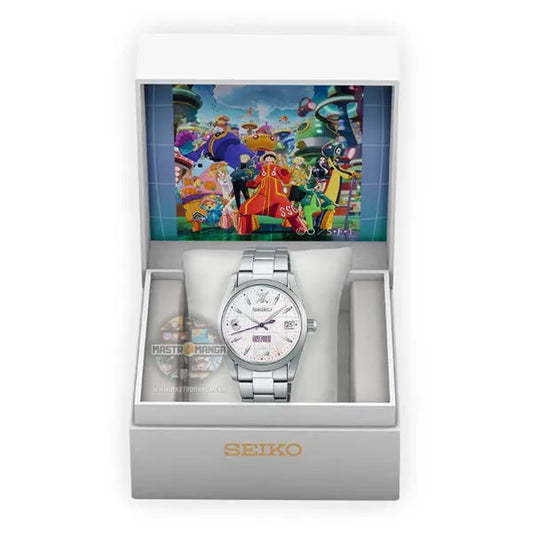 Seiko X One Piece TV Animation 25th Anniversary Watch Egg Head Edition