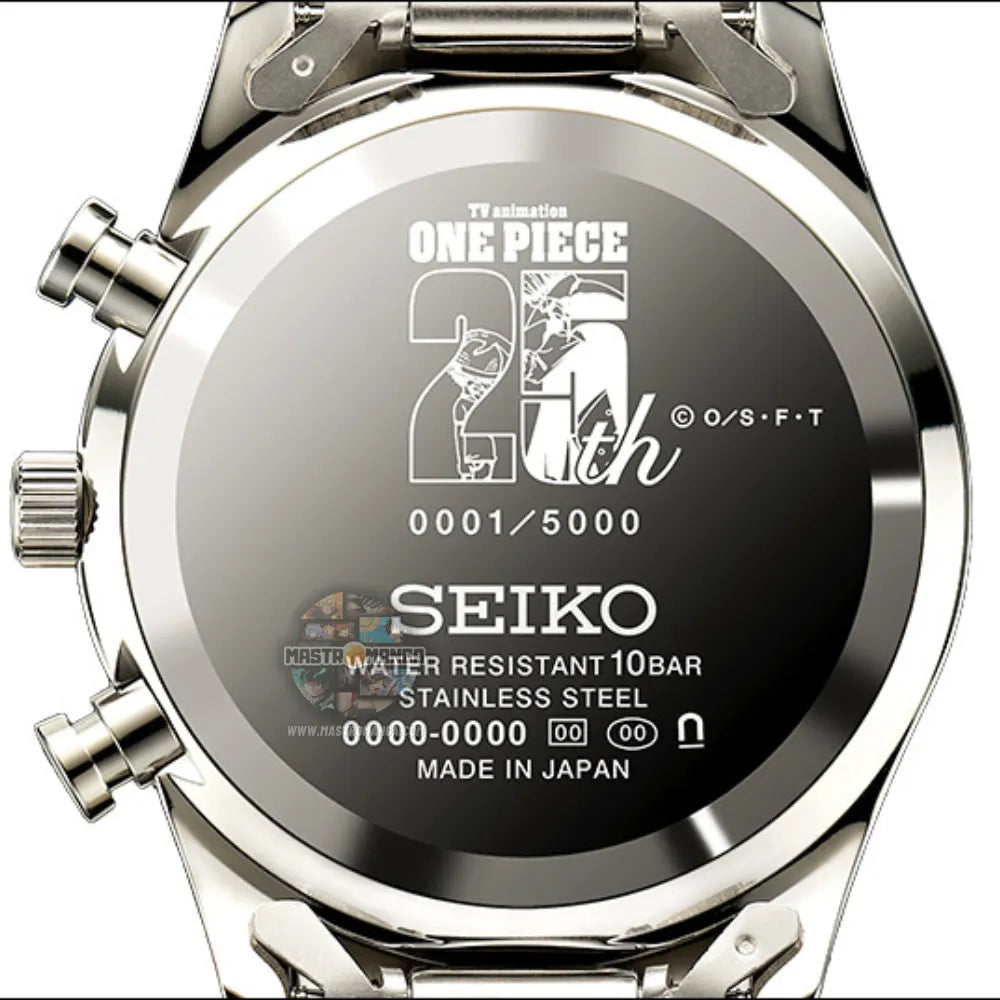 Seiko X One Piece TV Anime 25th Anniversary Watch Memorial Edition