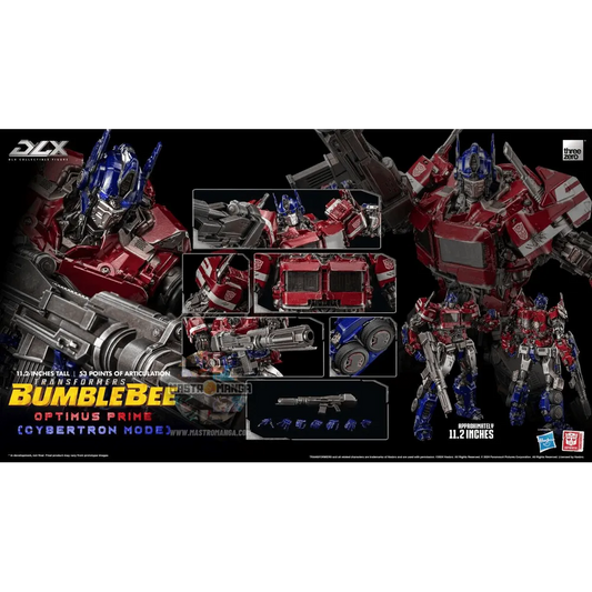 Optimus Prime Cybertron Mode Transformers Bumblebee DLX