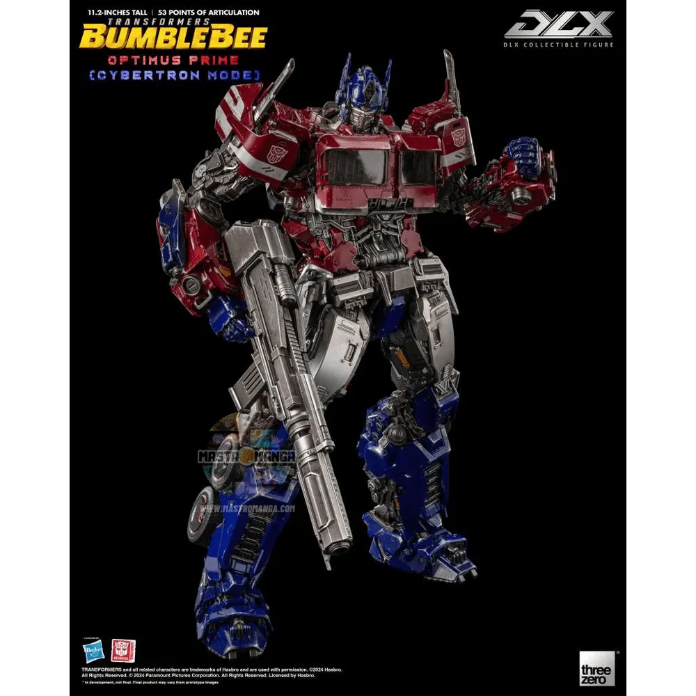 Optimus Prime Cybertron Mode Transformers Bumblebee DLX