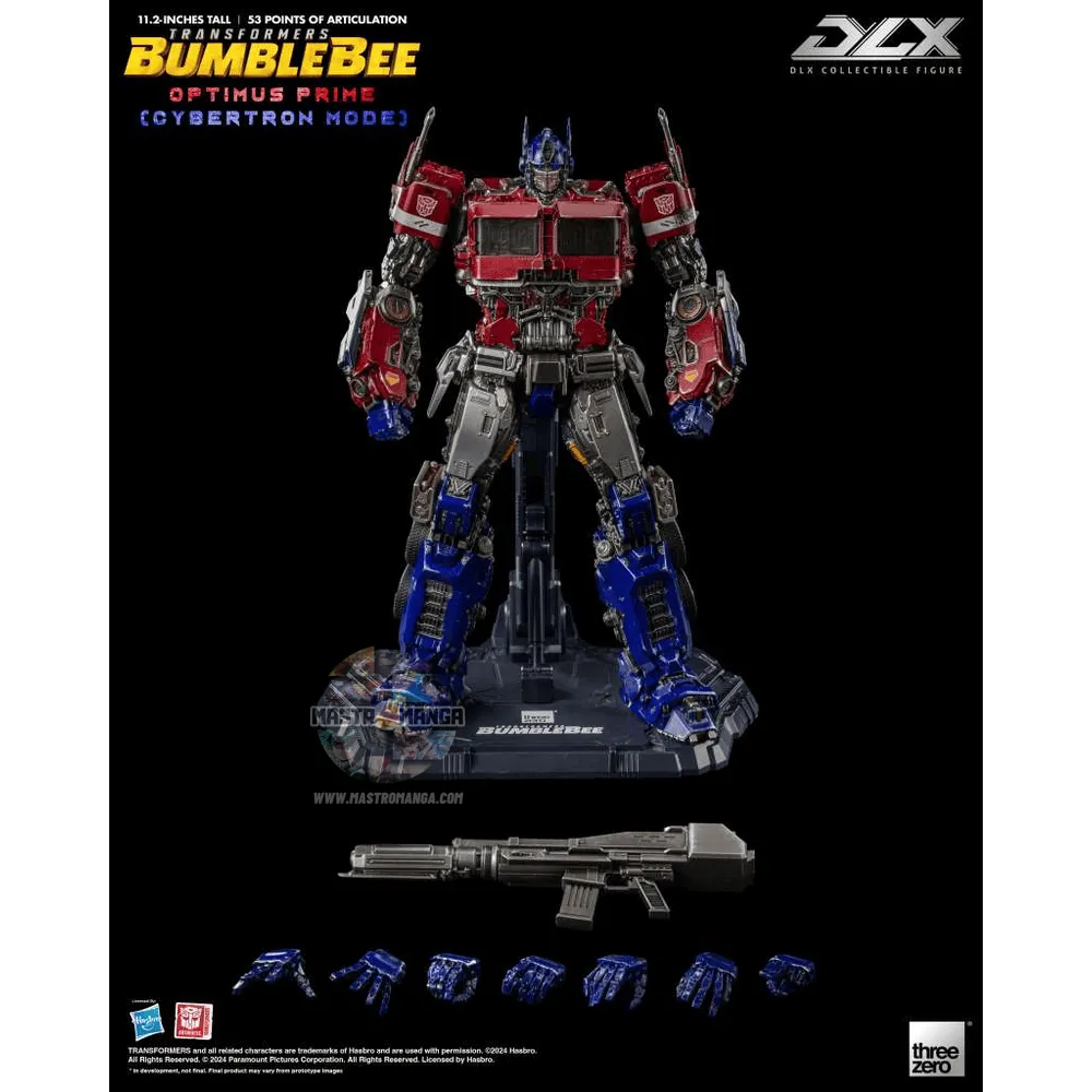 Optimus Prime Cybertron Mode Transformers Bumblebee DLX