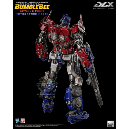 Optimus Prime Cybertron Mode Transformers Bumblebee DLX