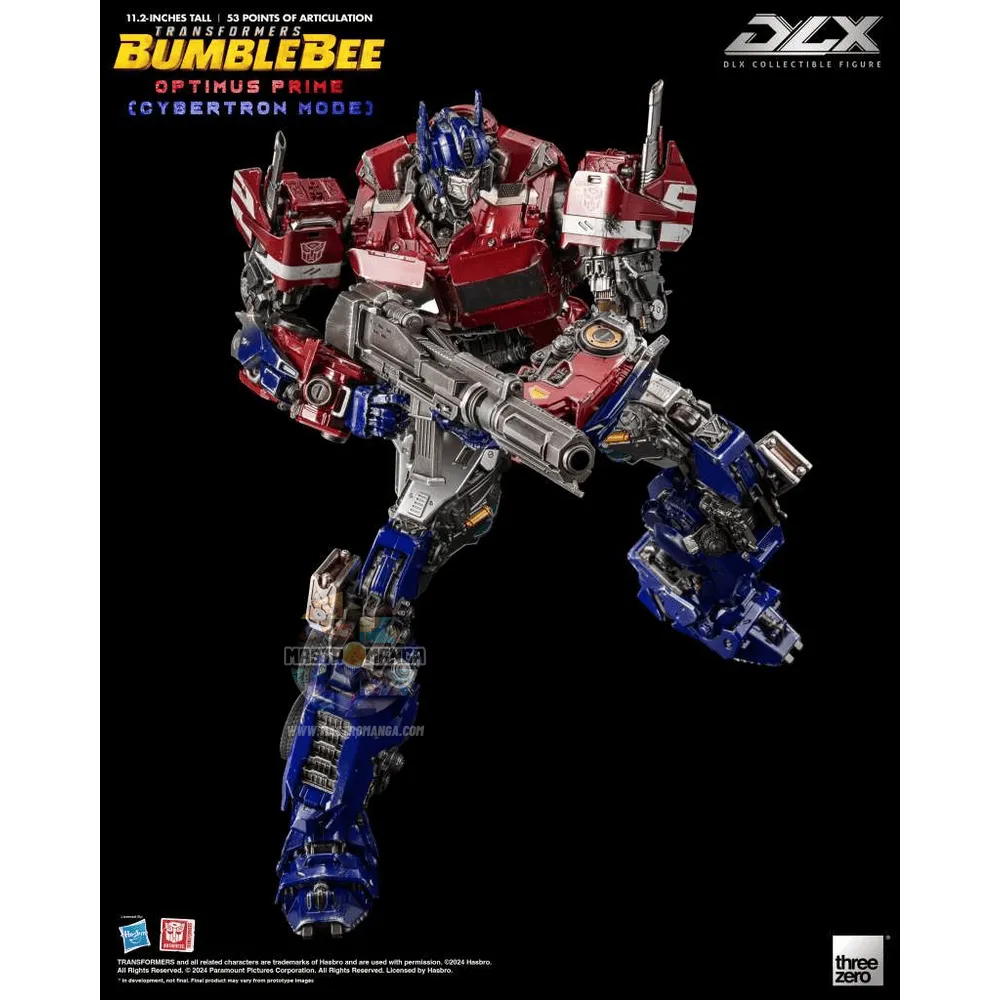 Optimus Prime Cybertron Mode Transformers Bumblebee DLX