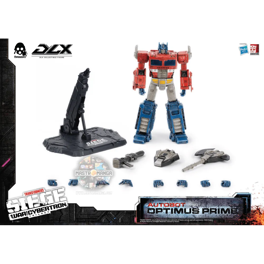 Optimus Prime Transformers War For Cybertron Trilogy DLX