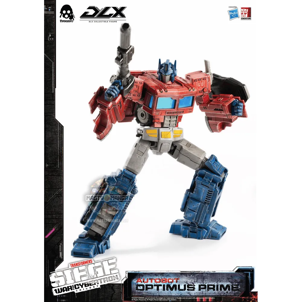 Optimus Prime Transformers War For Cybertron Trilogy DLX