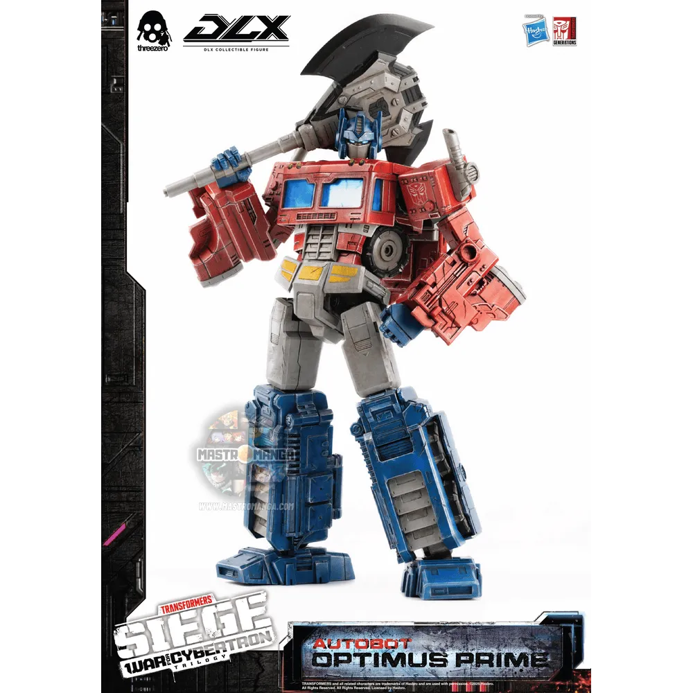 Optimus Prime Transformers War For Cybertron Trilogy DLX