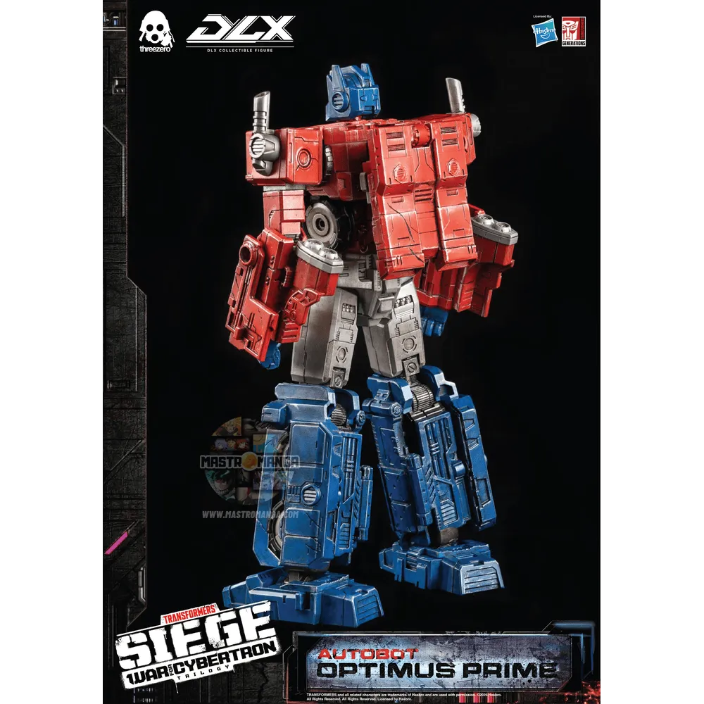 Optimus Prime Transformers War For Cybertron Trilogy DLX