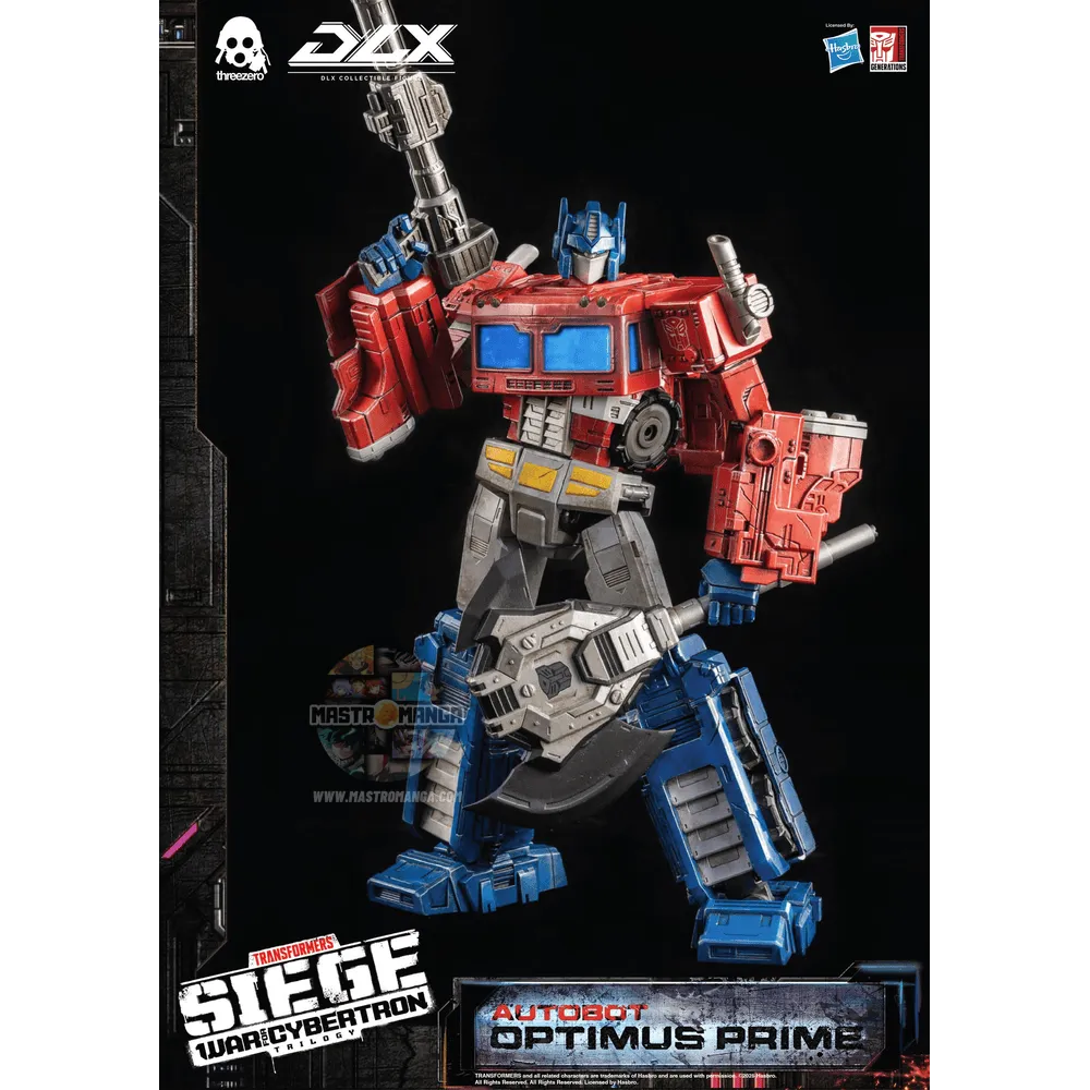 Optimus Prime Transformers War For Cybertron Trilogy DLX