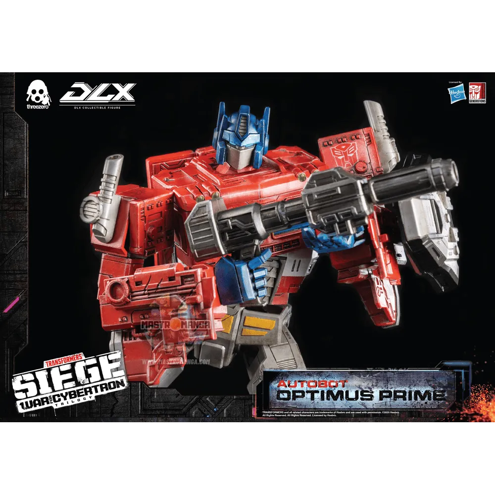 Optimus Prime Transformers War For Cybertron Trilogy DLX