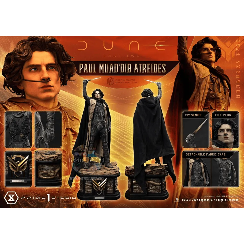 Paul Atreides Dune: Part Two Real Elite Masterline Series