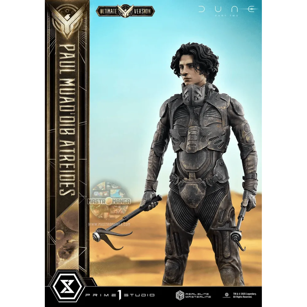 Paul Atreides Ultimate Verison Bonus Version Dune: Part Two Real Elite Masterline Series