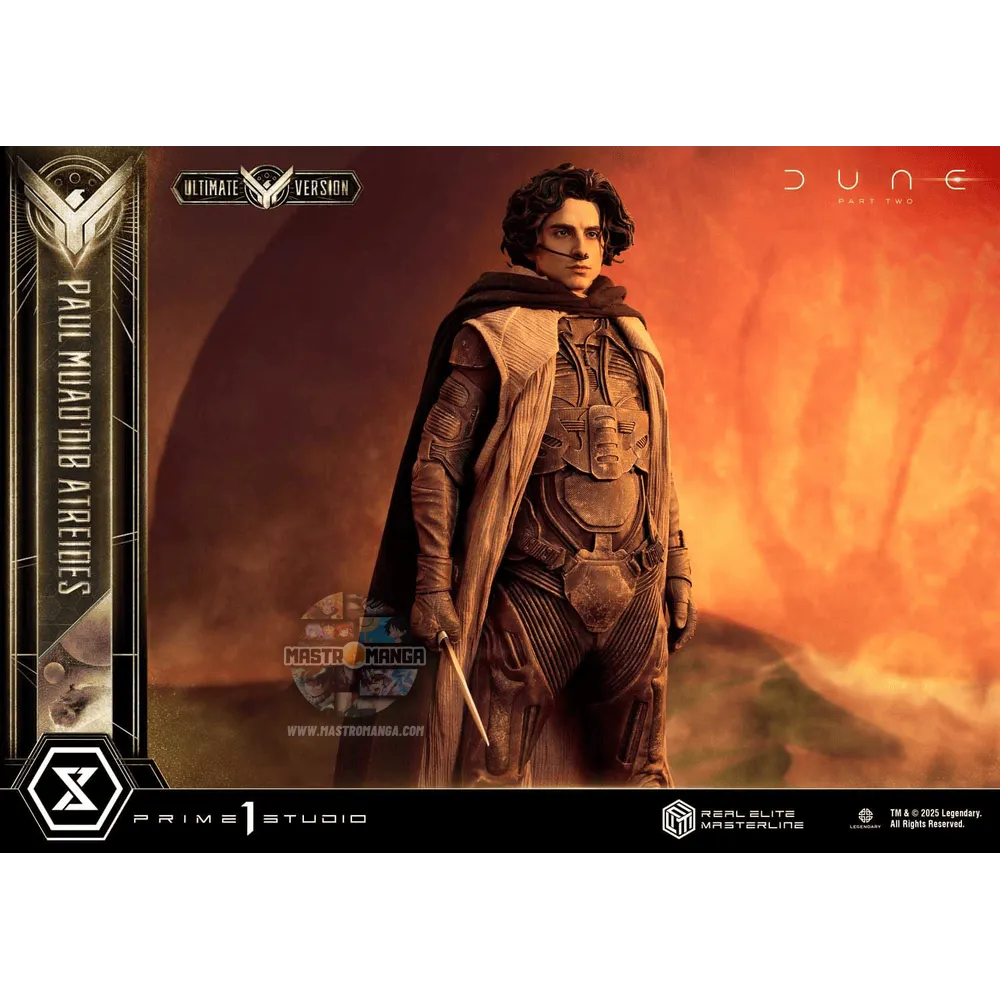 Paul Atreides Ultimate Verison Bonus Version Dune: Part Two Real Elite Masterline Series