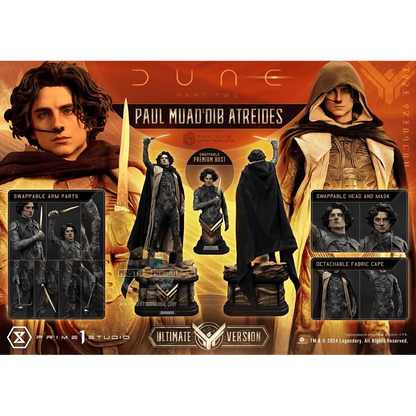 Paul Atreides Ultimate Verison Bonus Version Dune: Part Two Real Elite Masterline Series