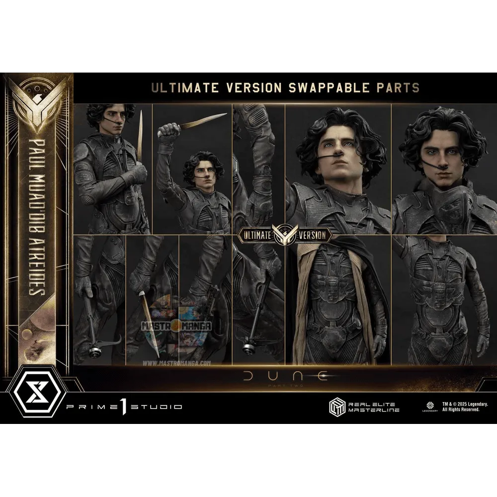 Paul Atreides Ultimate Verison Bonus Version Dune: Part Two Real Elite Masterline Series