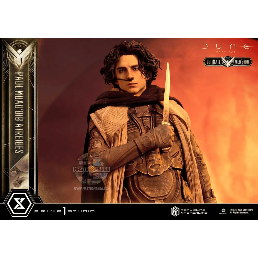 Paul Atreides Ultimate Verison Bonus Version Dune: Part Two Real Elite Masterline Series