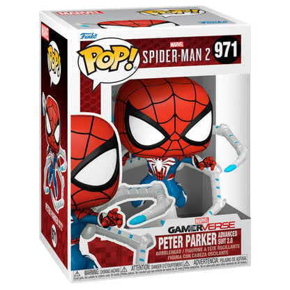 Peter Parker Advanced Suit 2.0 Spider-Man 2 Funko POP! Marvel 971