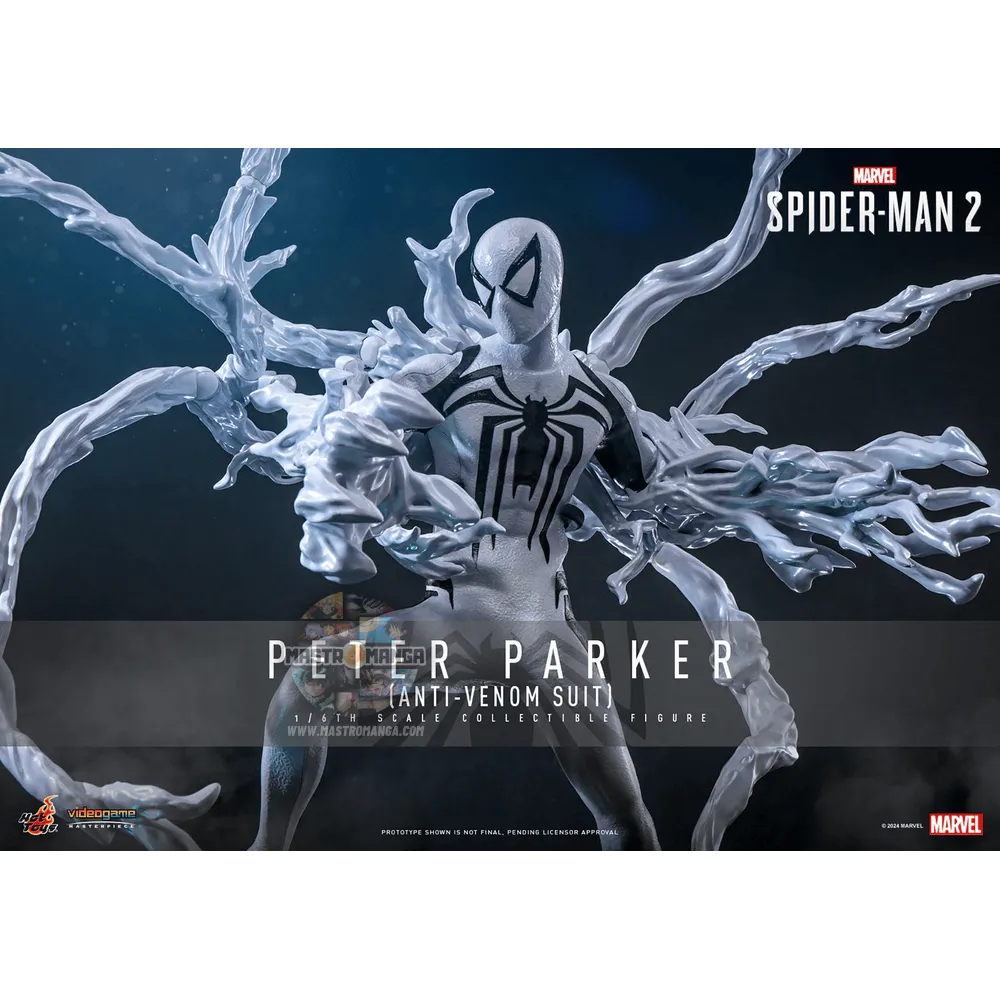 Peter Parker Anti Venom Suit Spider-Man 2 Video Game Masterpiece