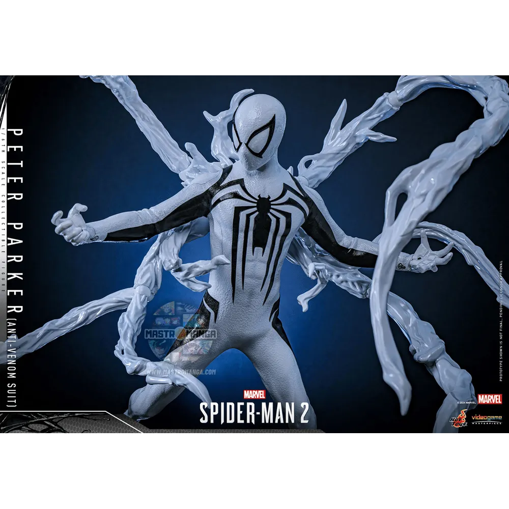 Peter Parker Anti Venom Suit Spider-Man 2 Video Game Masterpiece