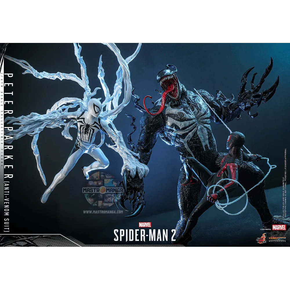 Peter Parker Anti Venom Suit Spider-Man 2 Video Game Masterpiece