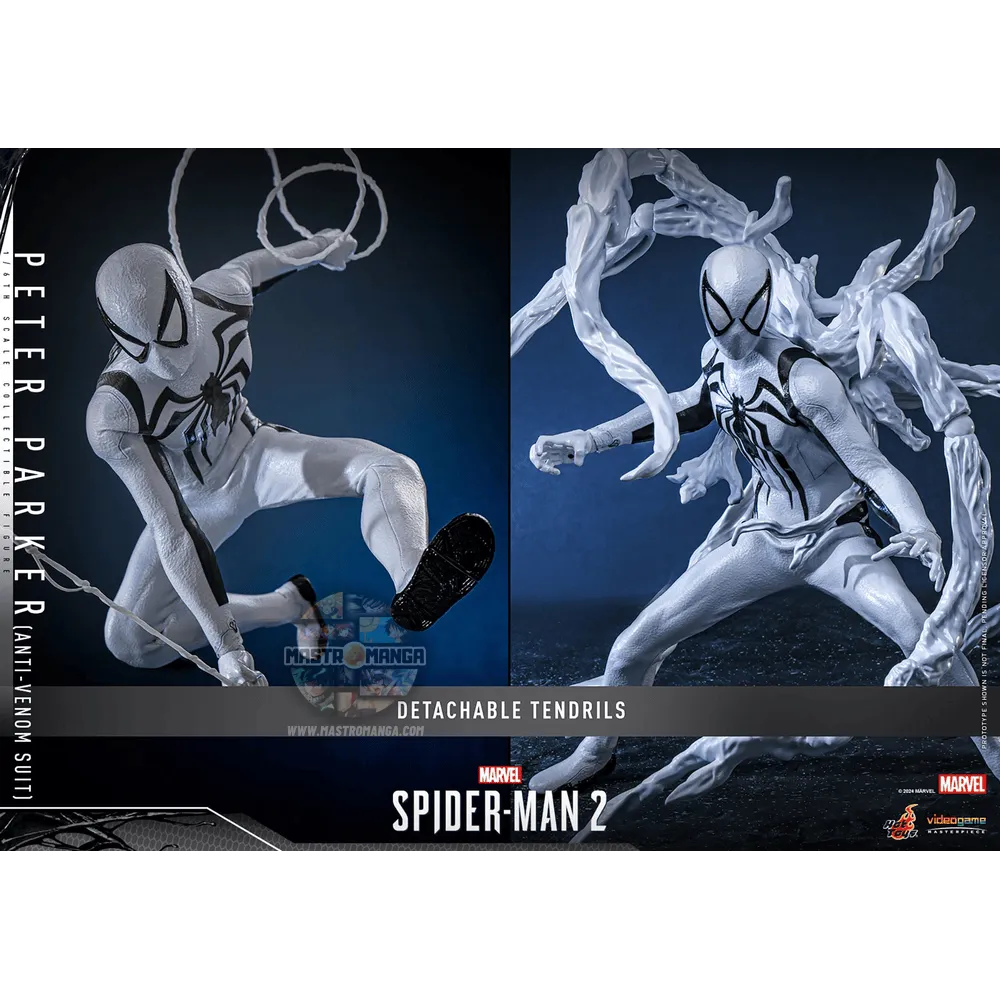 Peter Parker Anti Venom Suit Spider-Man 2 Video Game Masterpiece