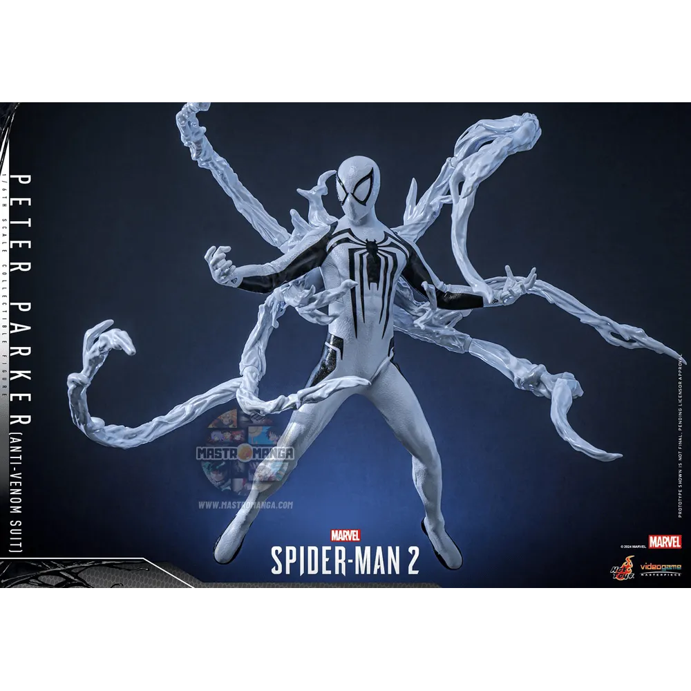 Peter Parker Anti Venom Suit Spider-Man 2 Video Game Masterpiece