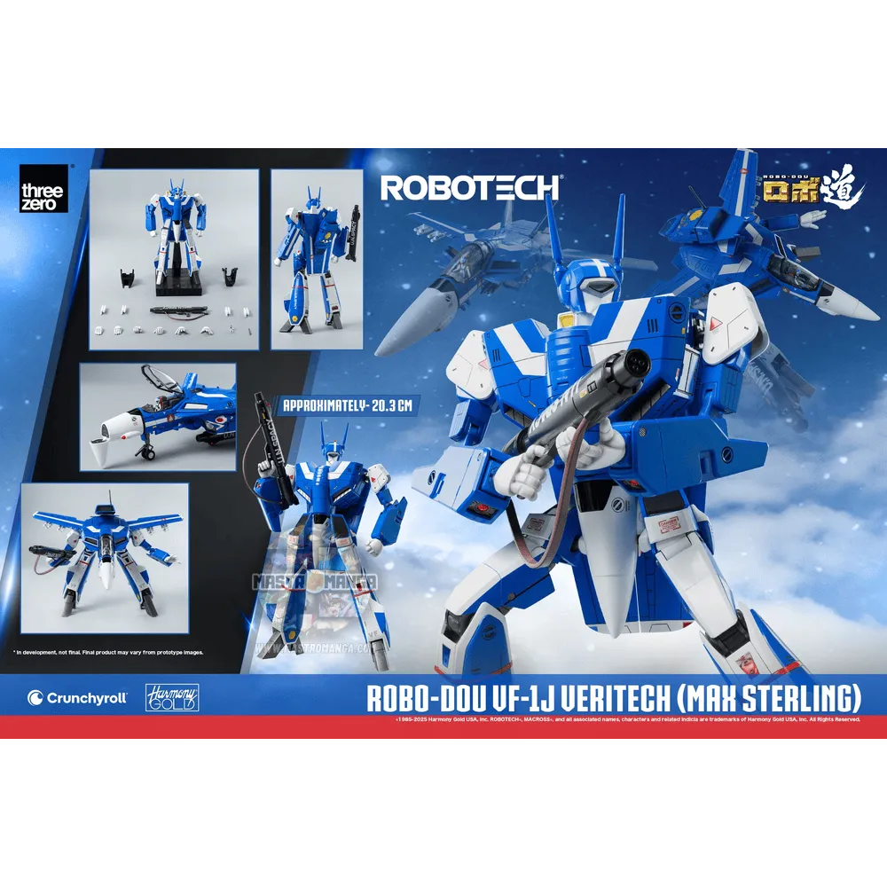 Robo-Dou Robotech VF-1J Veritech Max Sterling