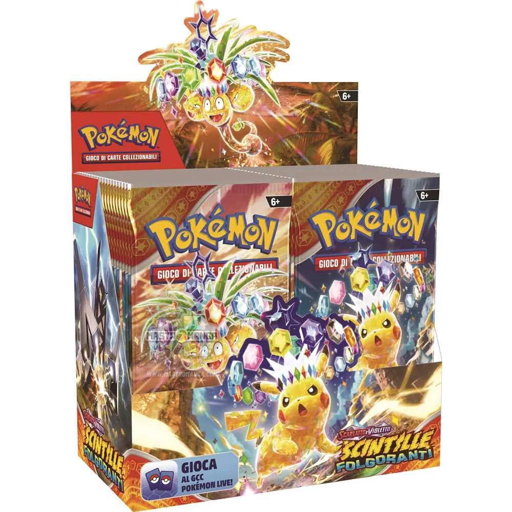 Scarlatto & Violetto Scintille Folgoranti Display Pokémon TCG (ITA)